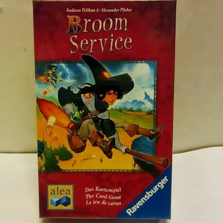 Broom Service Card Game - Gioco da Tavolo Multilingua (no italiano) Ravensburger