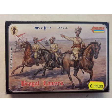 Bengal Lancers 12 Soldiers  1/72 Art 0057 Strelets Soldatini 