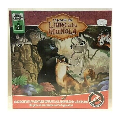 I Racconti del libro della Giungla Gioco da Tavolo Red Glove