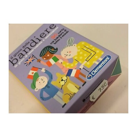 Il Gioco delle Bandiere Gioco da Tavolo in Italiano Clementoni