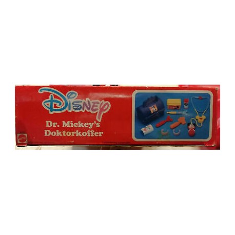 MATTEL - Pronto Soccorso Disney - Dr. Mickey's Medical Kit - Cod. 8350 Anno 1989
