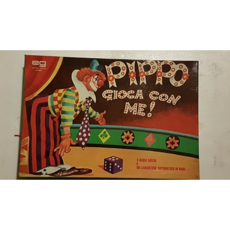 Pippo Gioca con me Gioco da Tavolo in Italiano EG Vintage '80