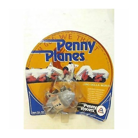 Penny Planes - Grigio con Stelle - giro della Morte  - Supervelocissimo Retrocar