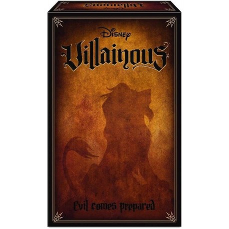Villainous Disney Evil Comes Preparated Gioco da Tavolo in Italiano Ravensburger