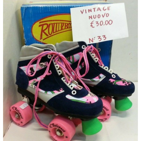 Pattini con Scarponcino Sportivo  N33 Sport Roller Boy Vintage