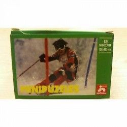 Puzzle - Minipuzzles - Sciatore - 60 pezzi 130x180mm -  Puzzle - Nathan