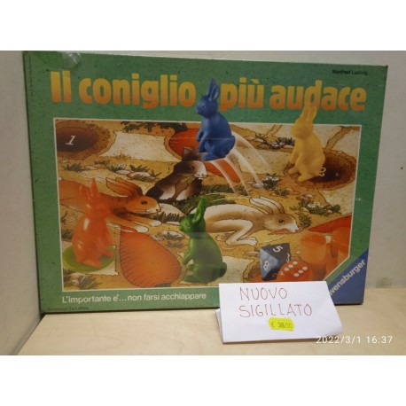 Il Coniglio più audace Gioco da tavolo Ravensburger Vintage