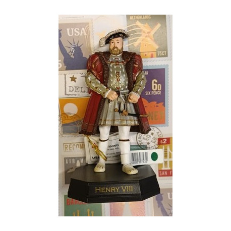 Henry VIII Enrico VII statuina Papo 9 Cm.  Personaggi Storici Da Collezione