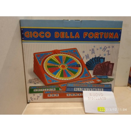 Gioco della Fortuna  Gioco da Tavolo  Edizione Stella Vintage