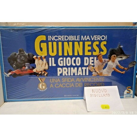 Guiness Il Gioco dei Primati Gioco da Tavolo Schmidt Giochi Vintage