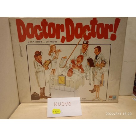 Doctor Doctor Gioco da Tavolo Editrice Giochi Vintage