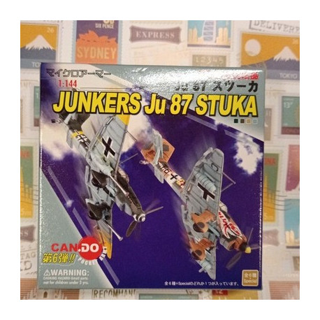 Germania WW2 Junkers Ju 87 Stuka 1/144 CanDo Doyusha 