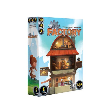 Little Factory - Gioco da Tavolo in Italiano Iello Mancalamaro