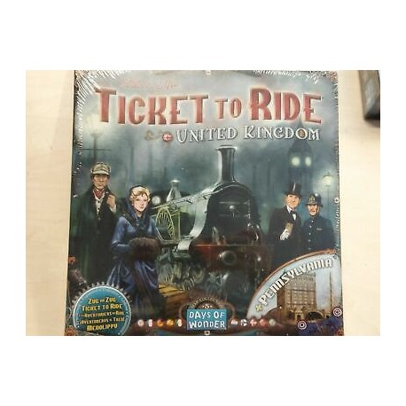Ticket to Ride Espansione United Kingdom Gioco Tavolo  Italiano Days of Wonder