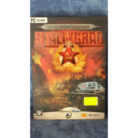 Stalingrad Greats Battles of WWII Pc Cd Rom WINDOWS XP Black Bean