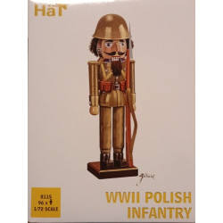 POLISH INFANTRY WWII Figures Soldiers  1/72 Cod.8115 Hat SOLDATINI