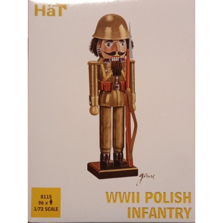 POLISH INFANTRY WWII Figures Soldiers  1/72 Cod.8115 Hat SOLDATINI