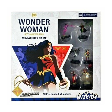 Wizkids: DC Comics Heroclix Wonder Woman 80th Anniversary Miniatures game