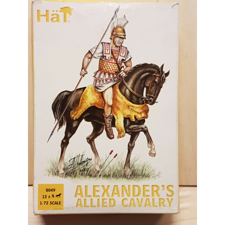 Alexander's Allied Cavalry 12 Figures 1/72 Soldatini Hat 8049