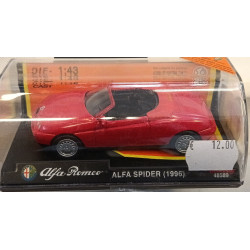 Alfa Romeo SPIDER 1996 ROSSO Die Cast Model 1/43 NEW RAY
