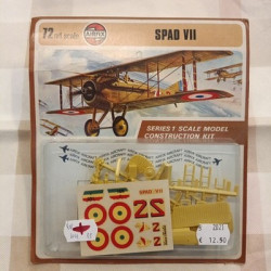 Spad VII Aereo WWI series 1 ed80 - Scala 1/72 Plastic Model Kit Airfix