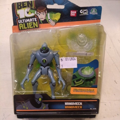 Ben 10 Ultimate Alien Action Figure - Nanomeck - Bandai Giochi Preziosi