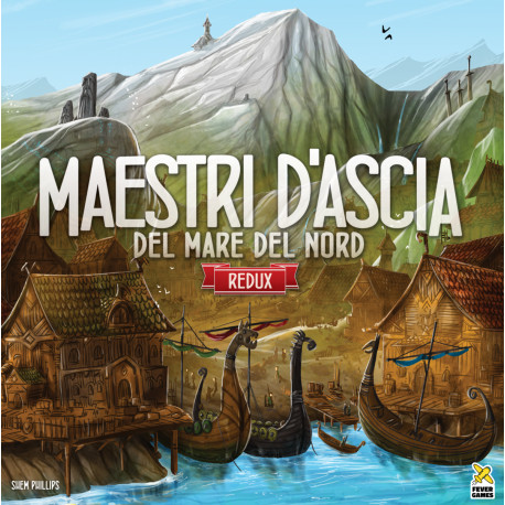 Maestri d'Ascia del Mare del Nord Redux - Gioco da Tavolo Italiano Fever Games
