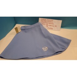 Gonna Tennis Azzurro Sergio Tacchini Taglia XS  '70-80 Vintage