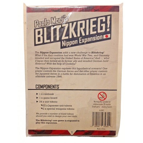 Espansione Blitzkrieg Guerra Lampo Blitzkrieg Espansione Nippon - Giochix