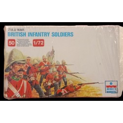 British Infantry Soldiers Miniatures Soldatini 1/72 Plastic fig. Esci/Ertl P-212