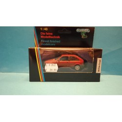VW Polo Coupé Art 1001 Rosso  Die Cast Model 1/43 Shabak