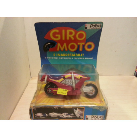 Giro Moto è innarestabile Motocicletta funzionante a batteria Polistil Vintage