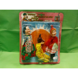 Burattini  delle Favole Confezione da 3 Personaggi Cod 005 Art 1870 Vintage New