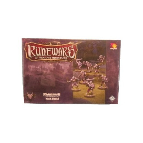 RUNEWARS: Rianimati Non Morti - Miniature  Esp. ita (no Heroquest ) Asmodee