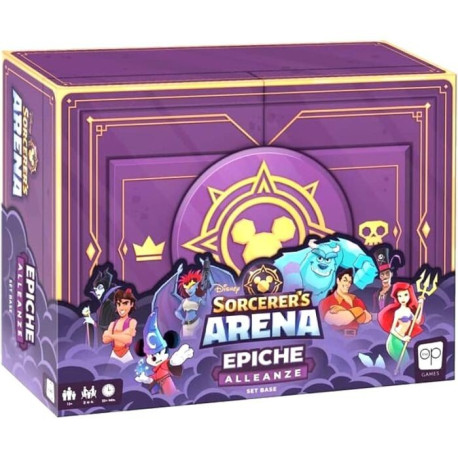 Disney - Sorcerers Arena Epiche Alleanze - gioco edizione in Italiano Asmodee