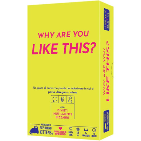 WHY ARE YOU LIKE THIS? - edizione italiana Gioco da Tavolo Asmodee