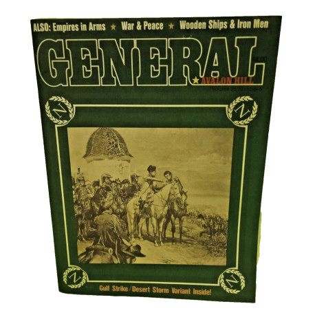 General -  Avalon Hill Empires in Arms War Peace Rivista  in Inglese