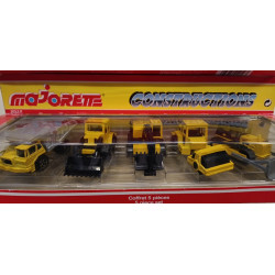 5 piece Set - 1/64 Constructions Set 203.5 P Majorette Vintage