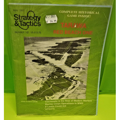 Strategy & Tactics - Tarawa Red Beach One -142 - Historical Wargame St&T