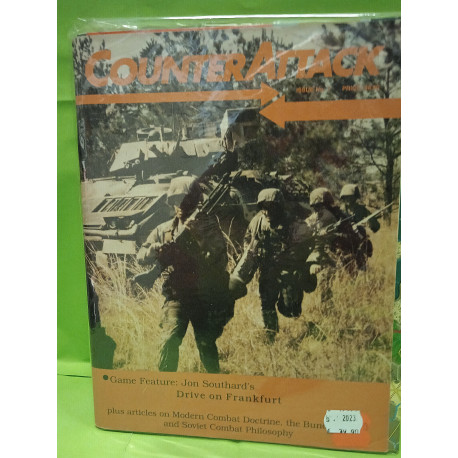 Counterattack - Drive on Frankfurt WW3 - English ed. - Wargame and Magazine