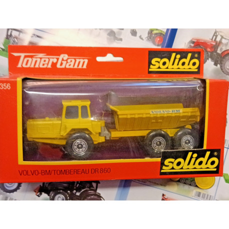 Volvo BM Dumper DR 860 Toner Gam Art 356 Die Cast Model Scala Varie Solido 1974