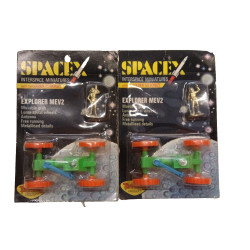 SpaceX Triang Explorer MEV2 lotto 2 pcs. Veicoli spaziali '70 in plastica