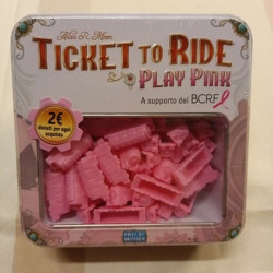 Ticket To Ride Play Pink A Supporto Del BCRF Serie limitata fuori Produzione