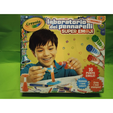 Laboratorio dei Pennarelli Super Emoji Gioco Creativo Creations Crayola
