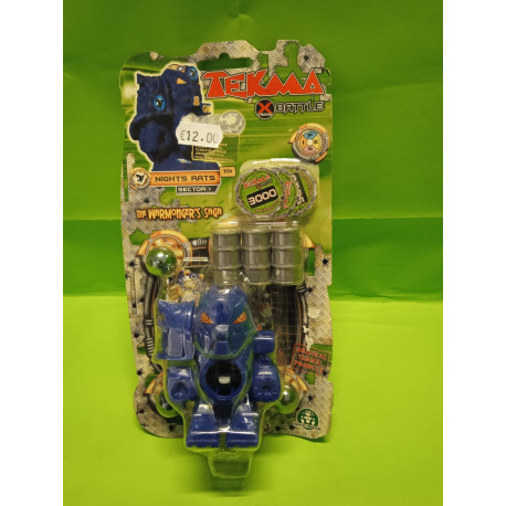 Tekma Xtreme Battle Night Rats The Warmonger's Saga Action Figure Nuovo GP