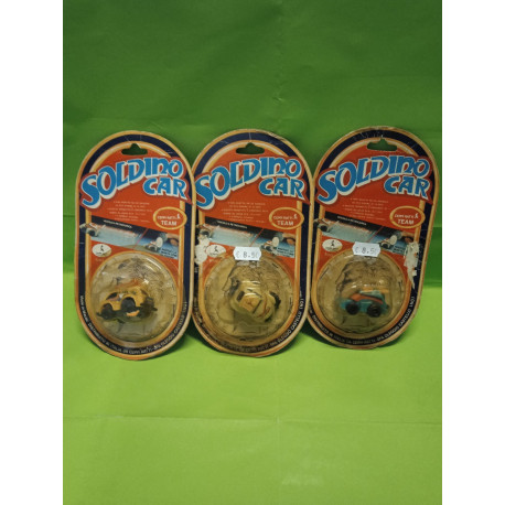 Soldino Car Set 3 Macchinine Ceppi Ratti Team Nuovo Sigillato