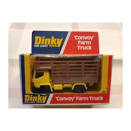 Convoy Farm Truck 381 Die Cast Metal  Dinky Toys Vintage '80