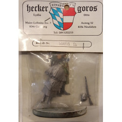 German Infantryman WW2 Hecker & Goros Soldier kit 54 mm WVHG 24 1:35 Soldier