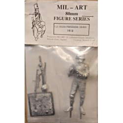 English Professional Soldier 1513 Metal Soldier kit 80 mm Mil-Art