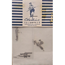 US Weapons Set Vietnam Metal Soldier kit 54 mm Cheshire Volunteer